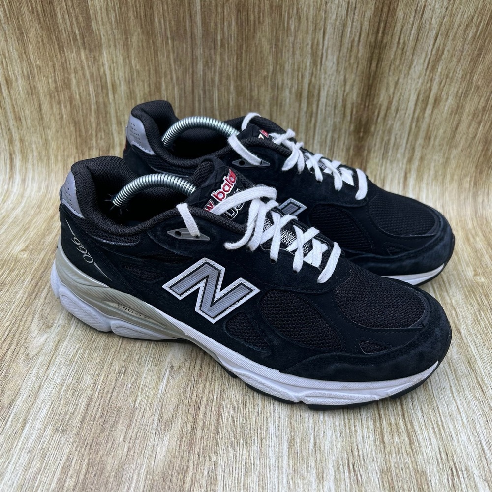 New Balance 990v3 Women's 7.5 Black Made In USA Heritage Series Sneakers W990BK3